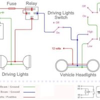 How To Wire Up Driving Lights Diagram