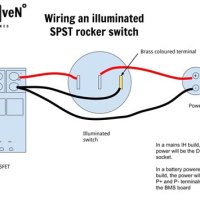 Spst Lighted Switch Wiring Diagram